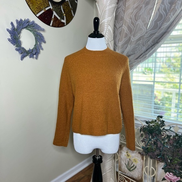 ASOS knitted ribbed wool pullover sweater A4-26 - Picture 1 of 8